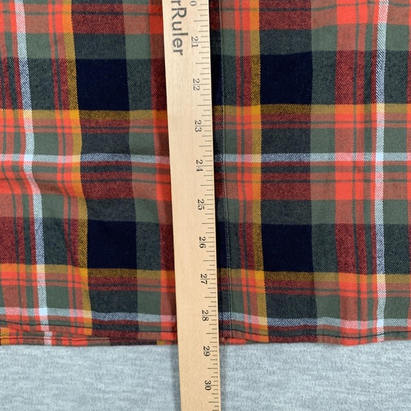 Duluth Trading Flannel Shirt Mens XL Plaid Relaxed Fit NWT Button Down Long - Picture 9 of 11